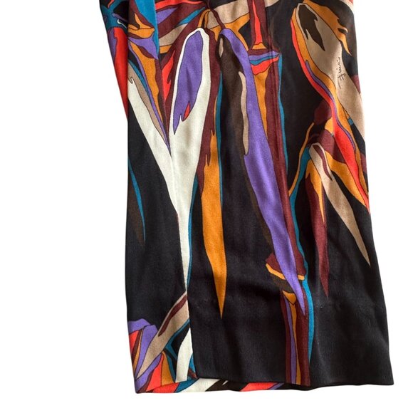 EMILIO PUCCI Silk Blend Tropic Pants Size US 4 - Picture 12 of 13